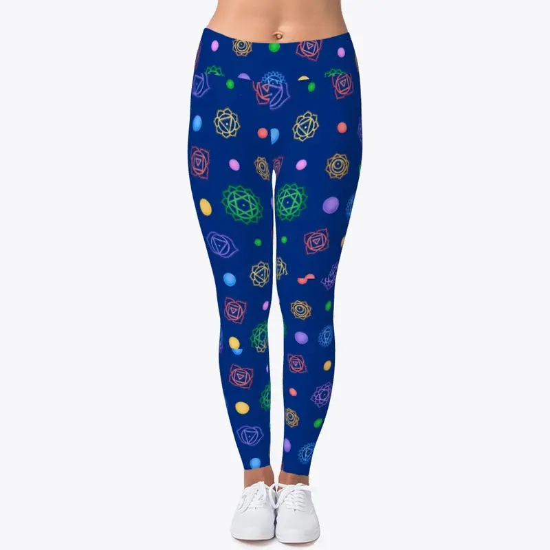 Dots & doodles yoga pants